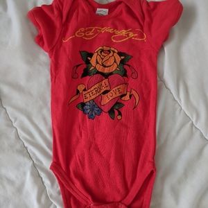 Ed Hardy onesie